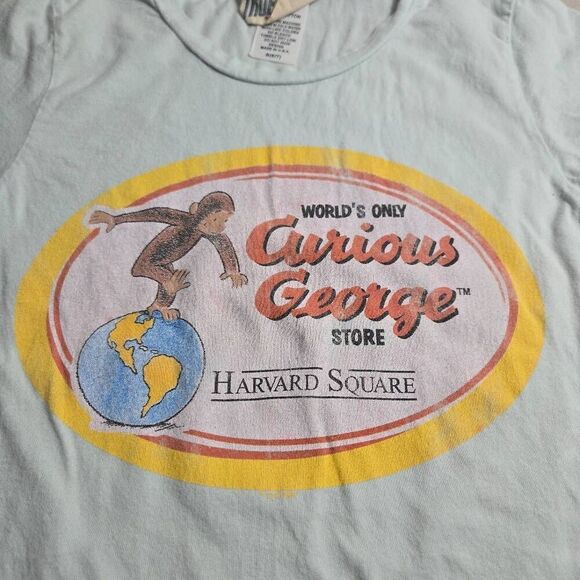 True Vintage Curious George shirt S6/7 - Picture 3 of 4